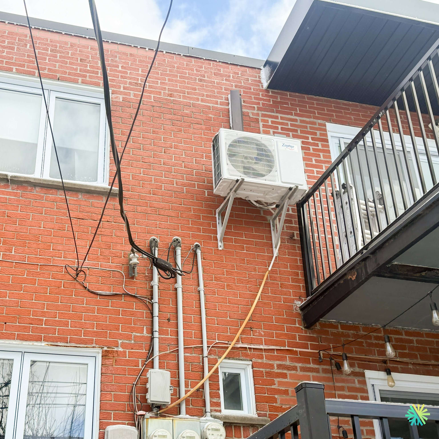 Réparation d’une thermopompe murale Zephyr à Chomedey
