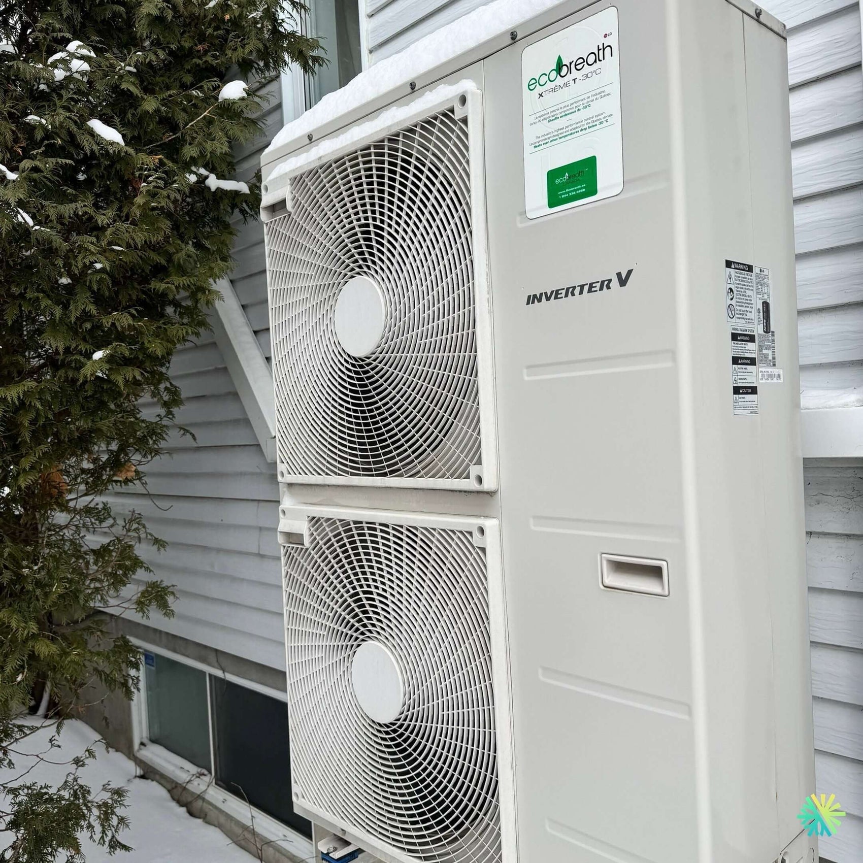 Appel de service pour une thermopompe Ecobreath à Boisbriand