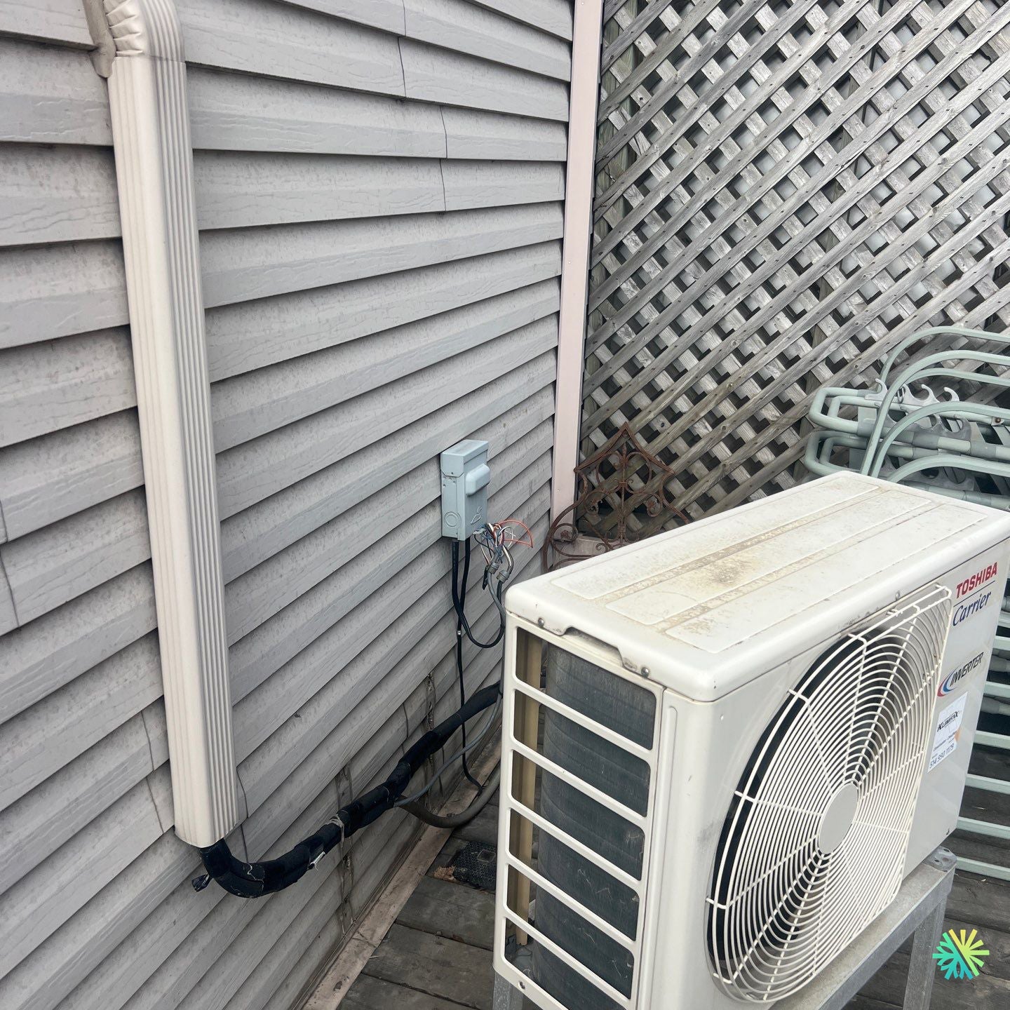 Réparation d’une thermopompe murale Toshiba Carrier à Sainte-Julie