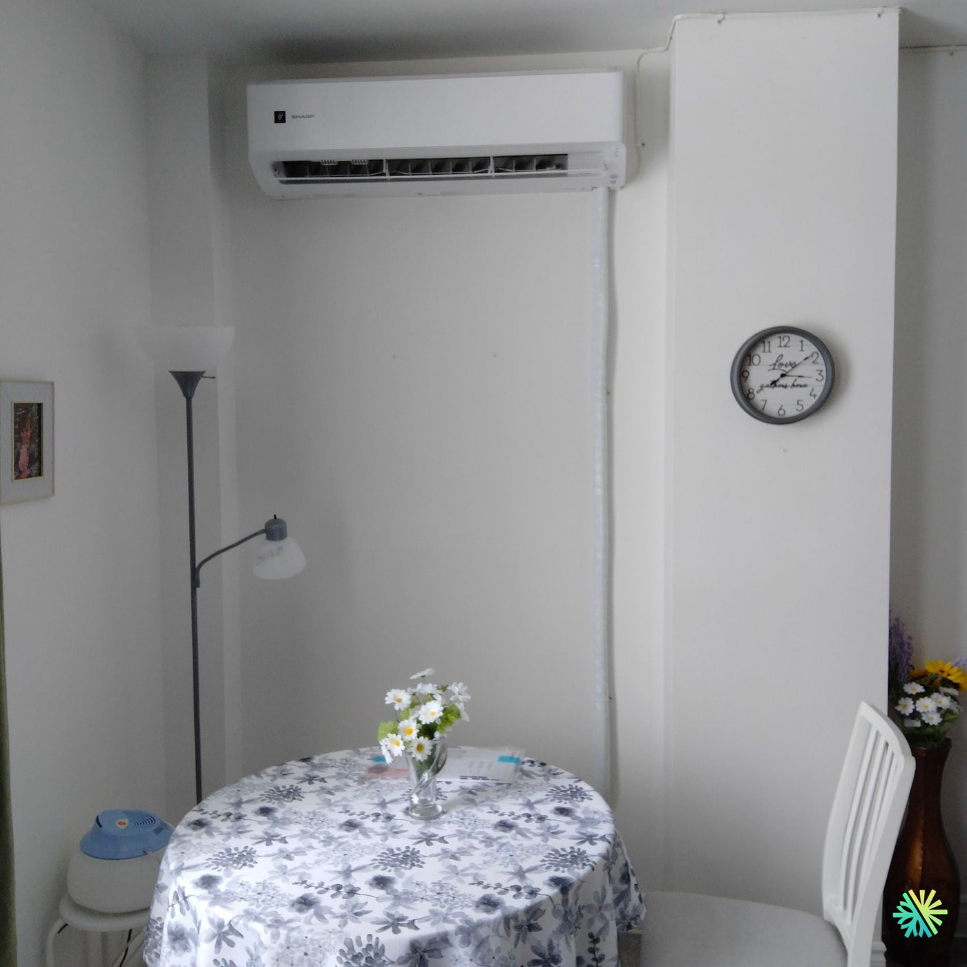 Installation d’une Sharp (série ZU1) Thermopompe murale à Côte-des-Neiges–Notre-Dame-de-Grâce