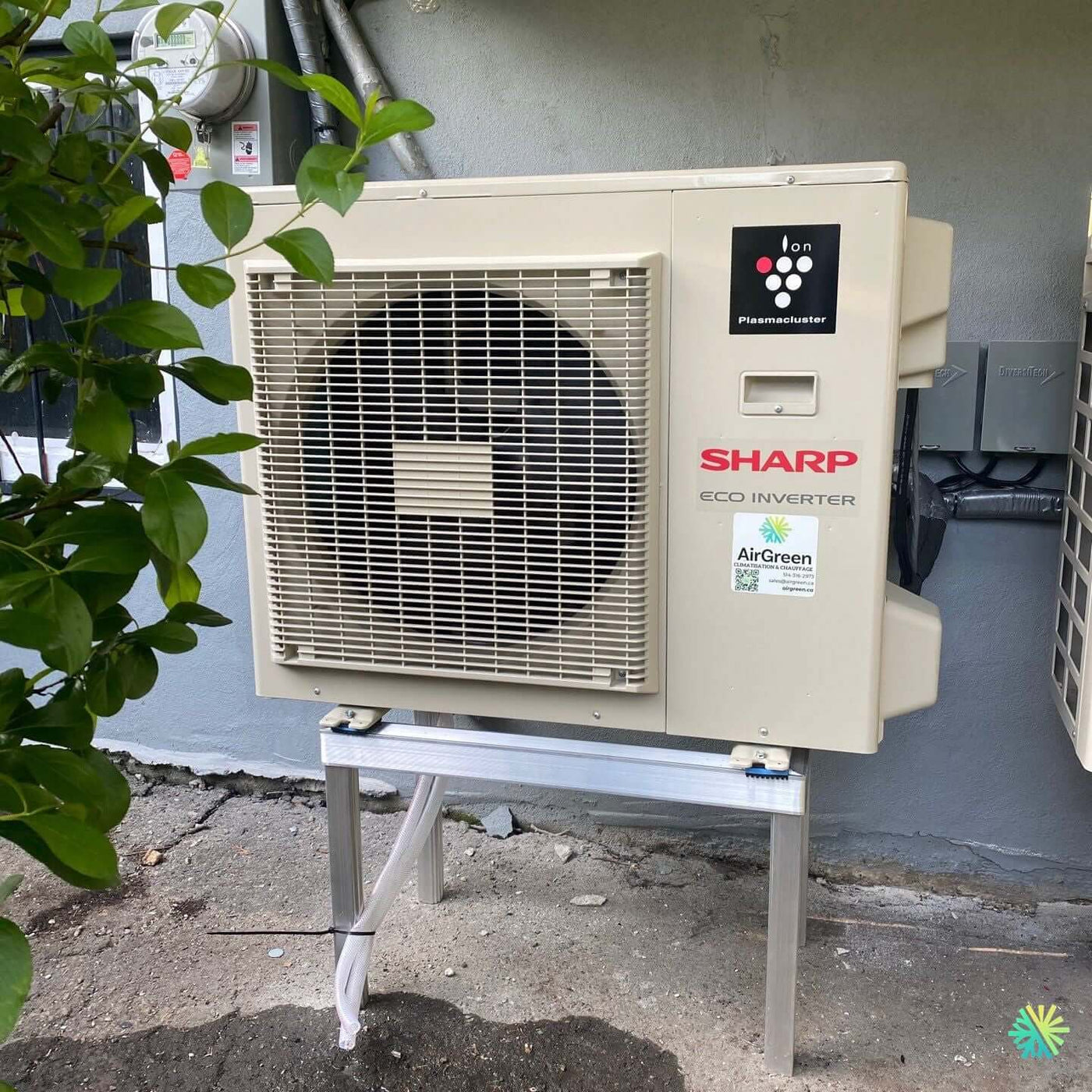 Installation d’une Sharp Eco Inverter thermopompe murale à LaSalle