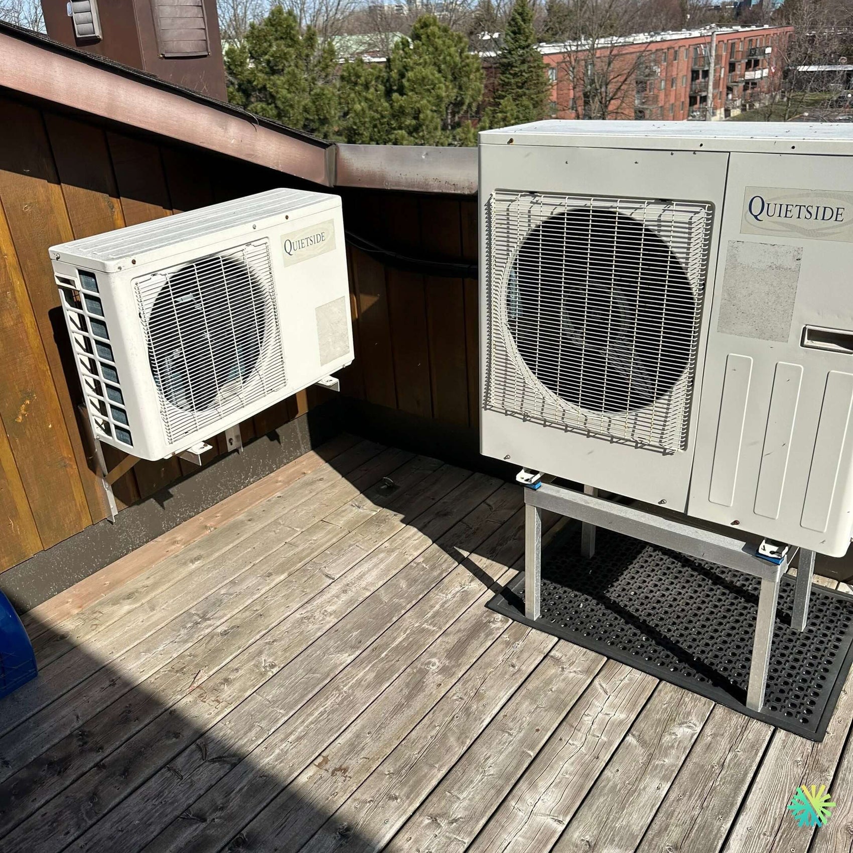 Réparation d’une thermopompe centrale Quietside à Sainte-Thérèse