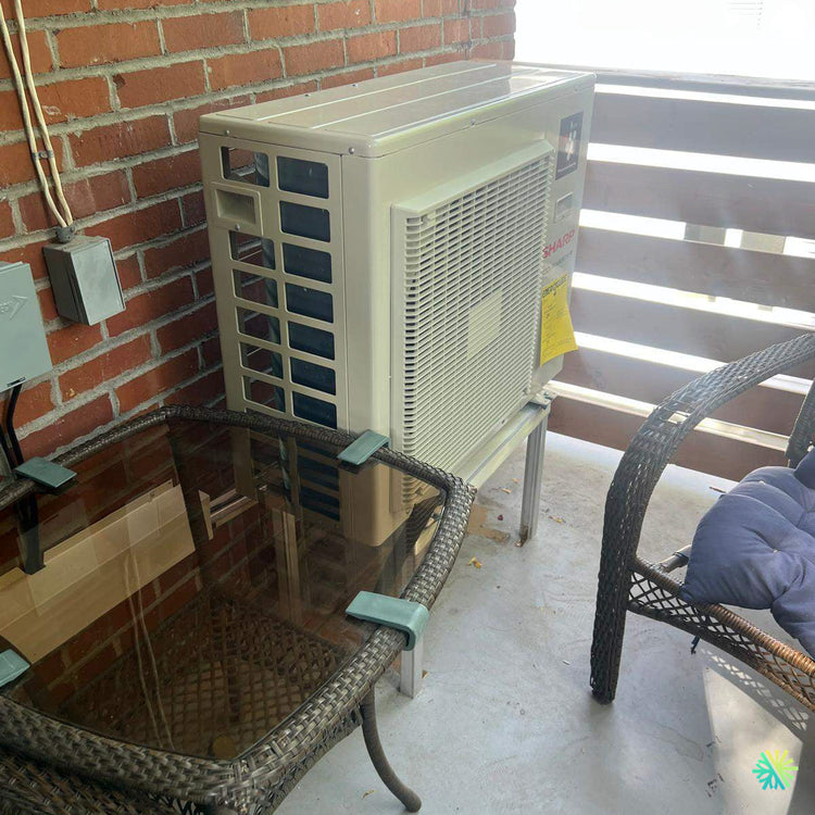 Installation d’une Sharp ZU1 thermopompe murale à Rosemont–La Petite-Patrie