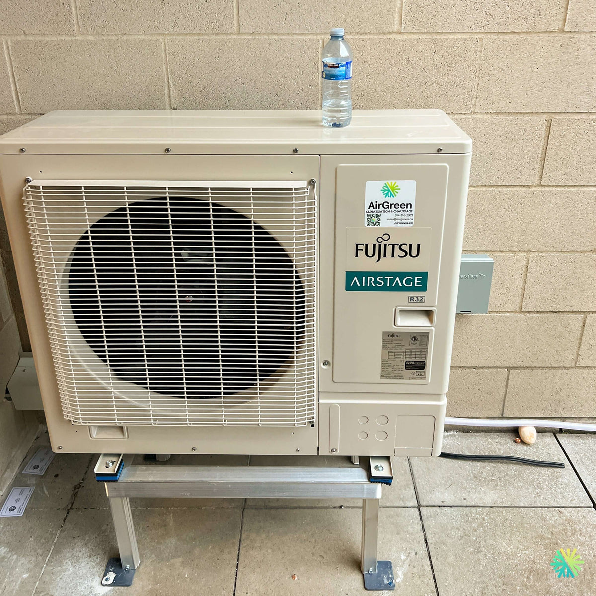 Installation d’une thermopompe murale FUJITSU AIRSTAGE ORION XLTH R-32 à Saint-Joseph-de-Sorel