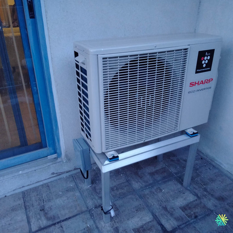 Installation d’une Sharp Eco Inverter thermopompe murale à Verdun (Montréal)