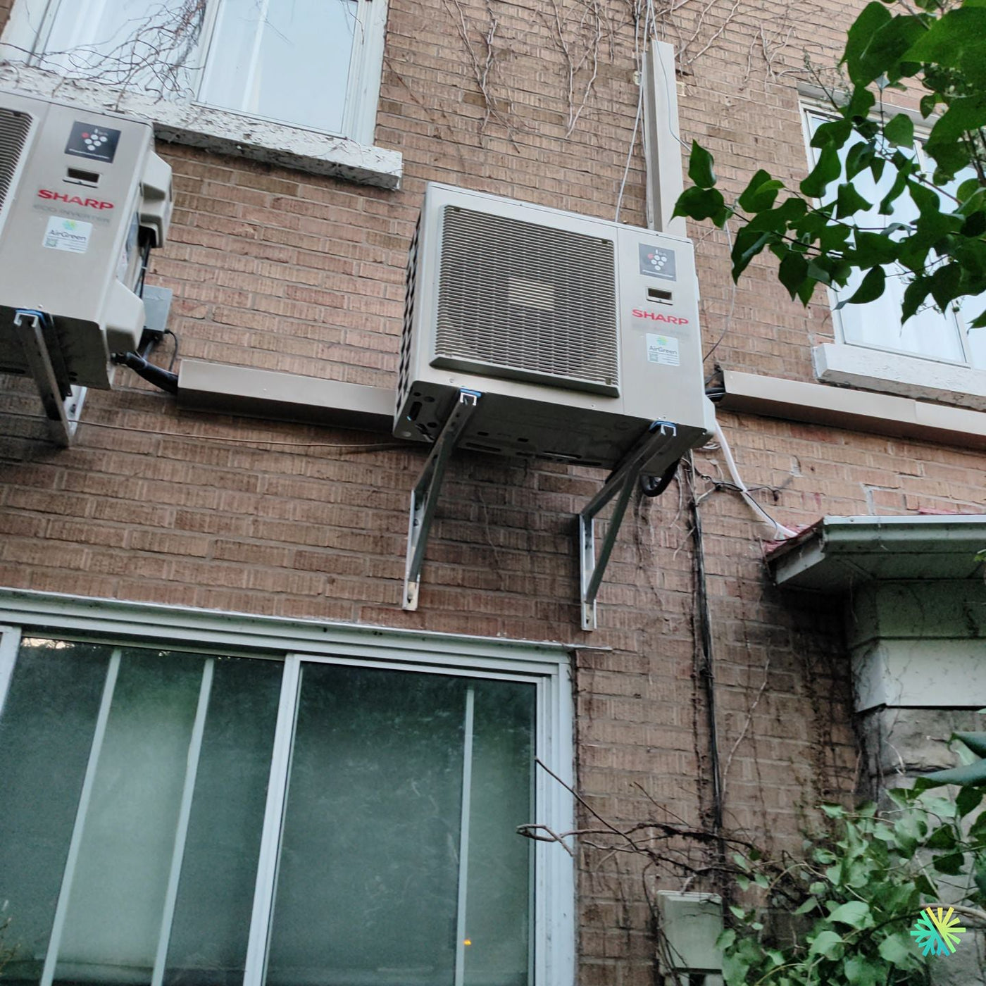 Installation d’une Sharp série ZU1 thermopompe murale à Rosemont–La Petite-Patrie