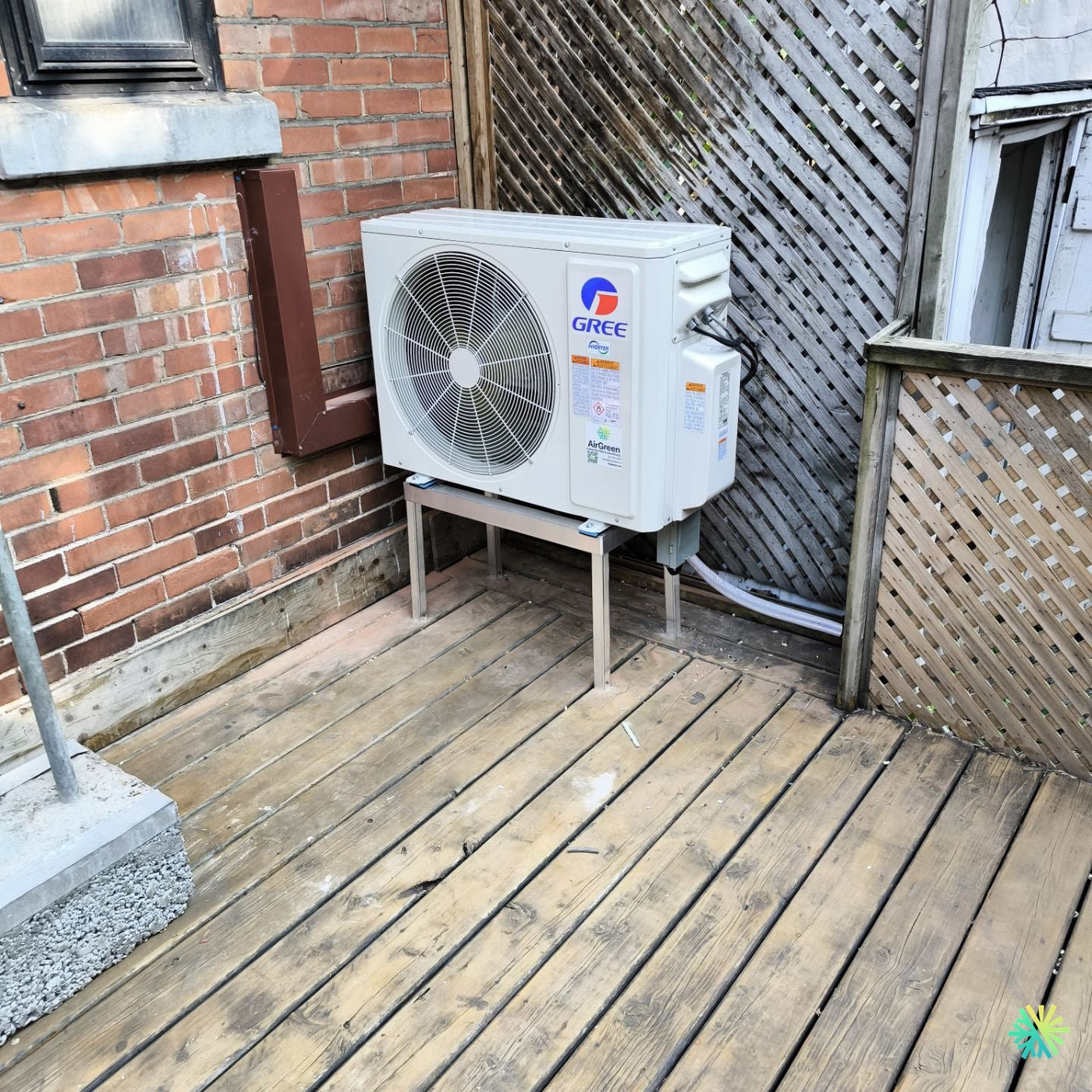 Installation d’une GREE R-32 thermopompe murale à Rosemont–La Petite-Patrie