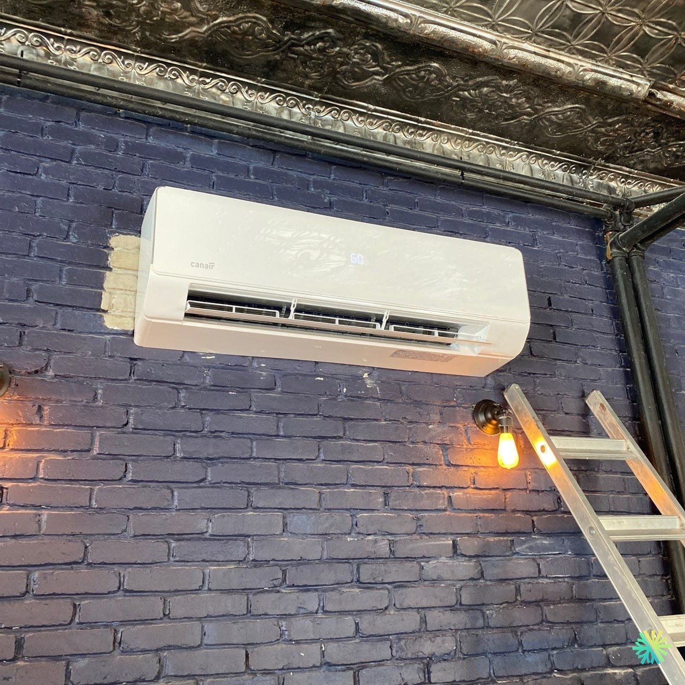 Installation d’une CanAir [gamme murale] thermopompe murale à Le Sud-Ouest (Montréal)