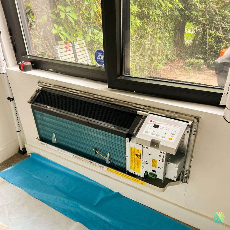 Installation d’un PTAC TRANE ProSpace à Saint-Marcel-de-Richelieu, en Montérégie