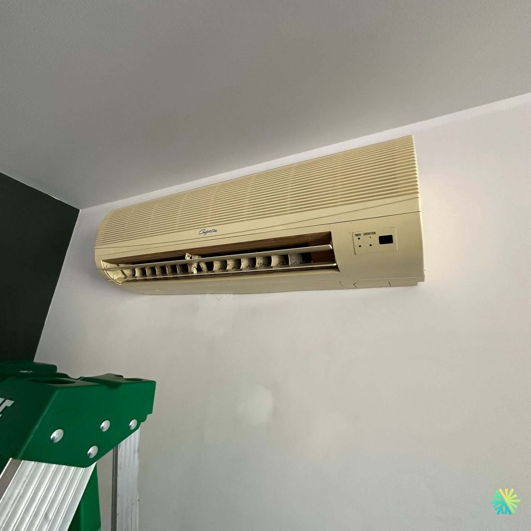 Réparation d’un climatiseur mural Sanyo à Brossard