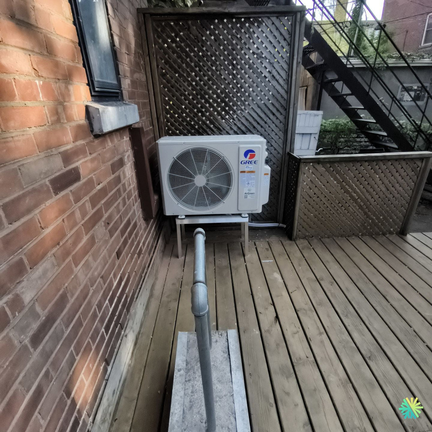 Installation d’une Gree R32 thermopompe murale à Rosemont–La Petite-Patrie