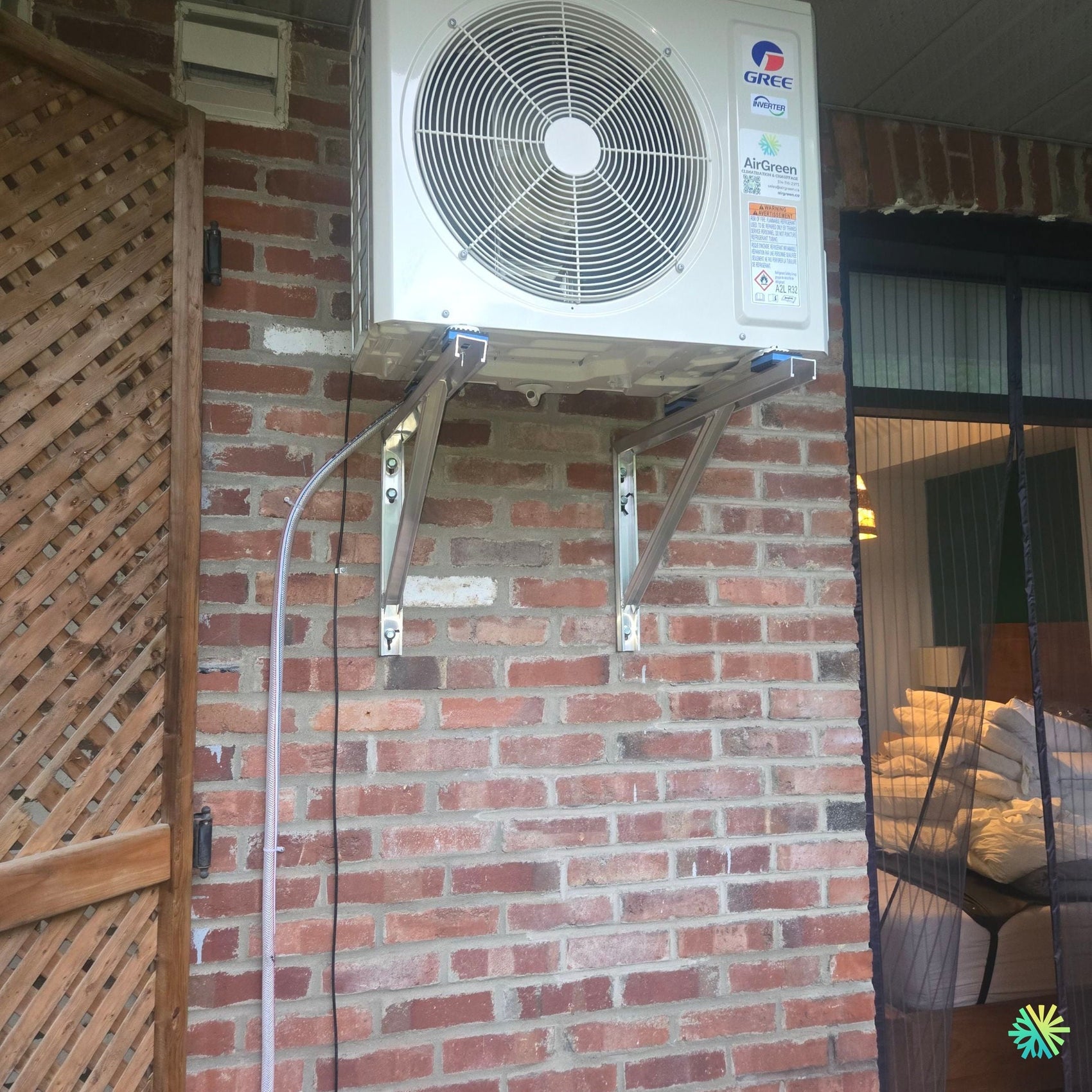 Installation d’une Gree thermopompe murale à Rosemont–La Petite-Patrie