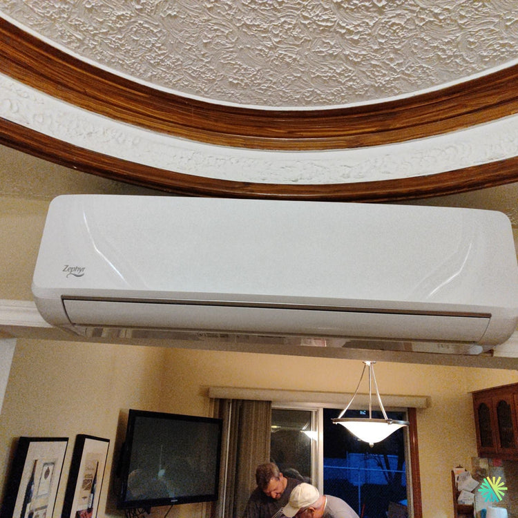 Installation d’une Zephyr thermopompe murale à Rosemont–La Petite-Patrie