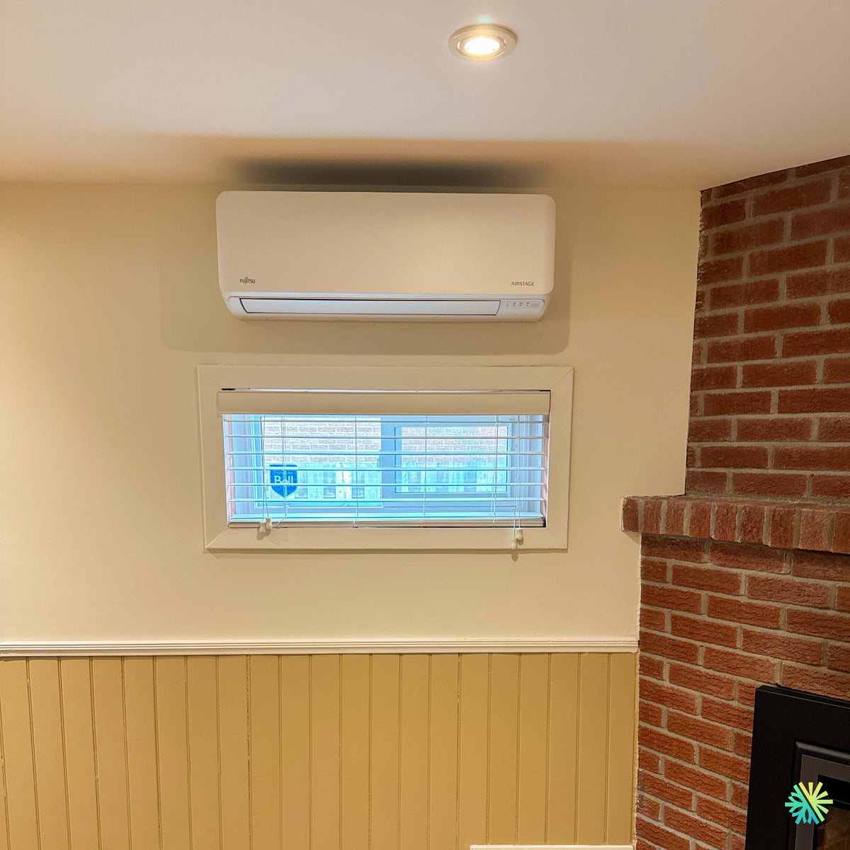 Installation d’une thermopompe murale Fujitsu AIRSTAGE Altair 700 à Franklin en Montérégie