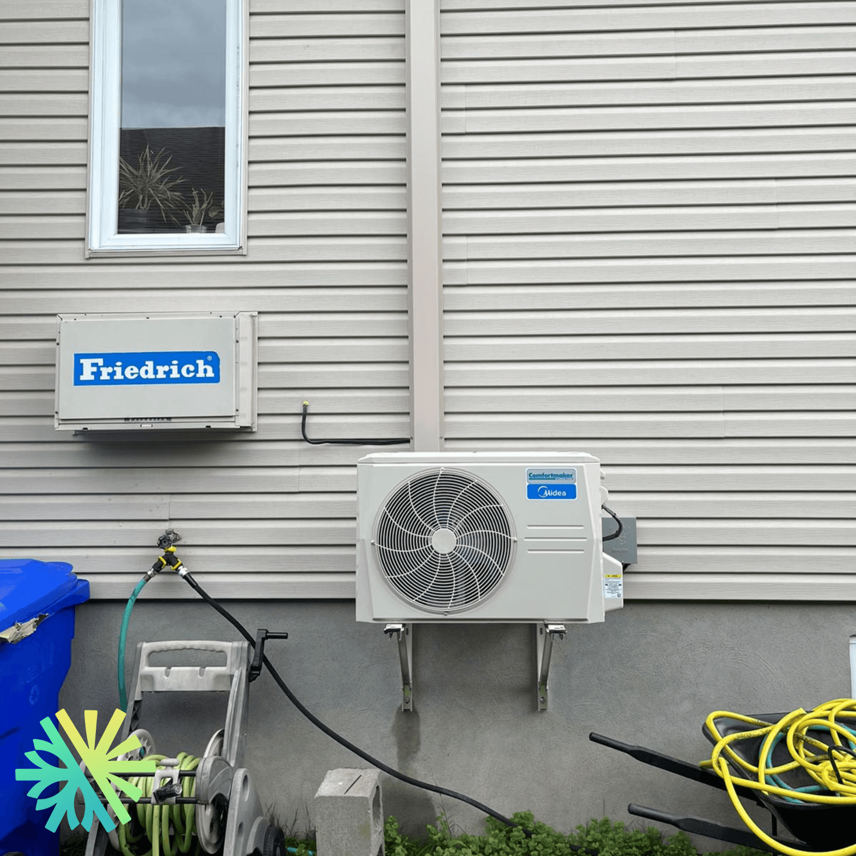 Installation d'une thermopompe murale Comfortmaker DLCPRA à Dollard-des-Ormeaux, Montréal