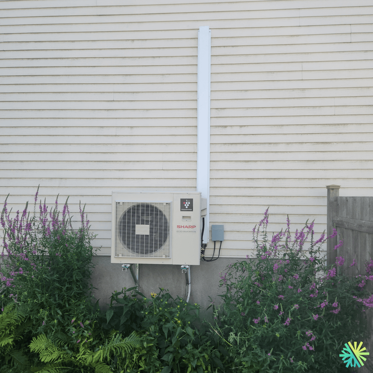 Installation d’une thermopompe murale Sharp à Sainte-Rose (Laval)