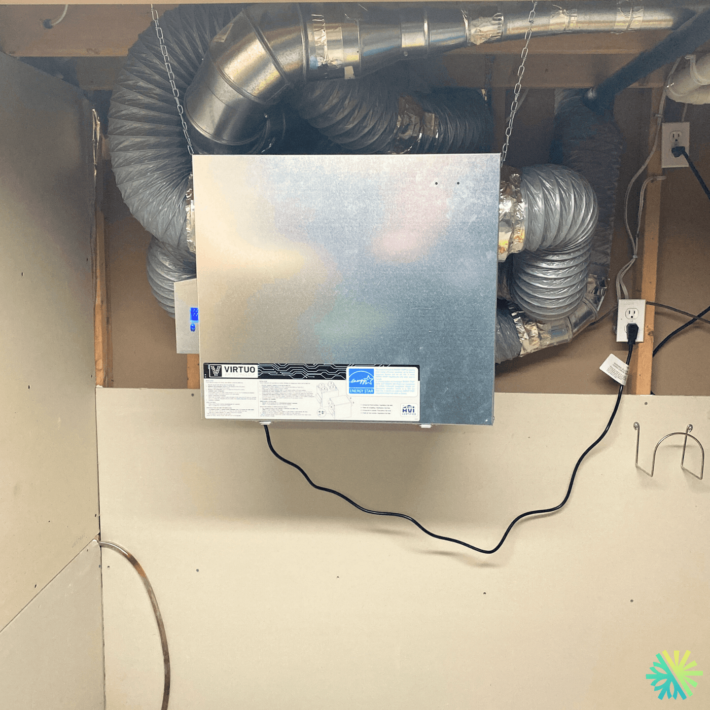 Installation d’un échangeur d’air Air Exchanger va¦ИnEE à Fabreville (Laval) : ventilation équilibrée, air plus sain et confort d’hiver