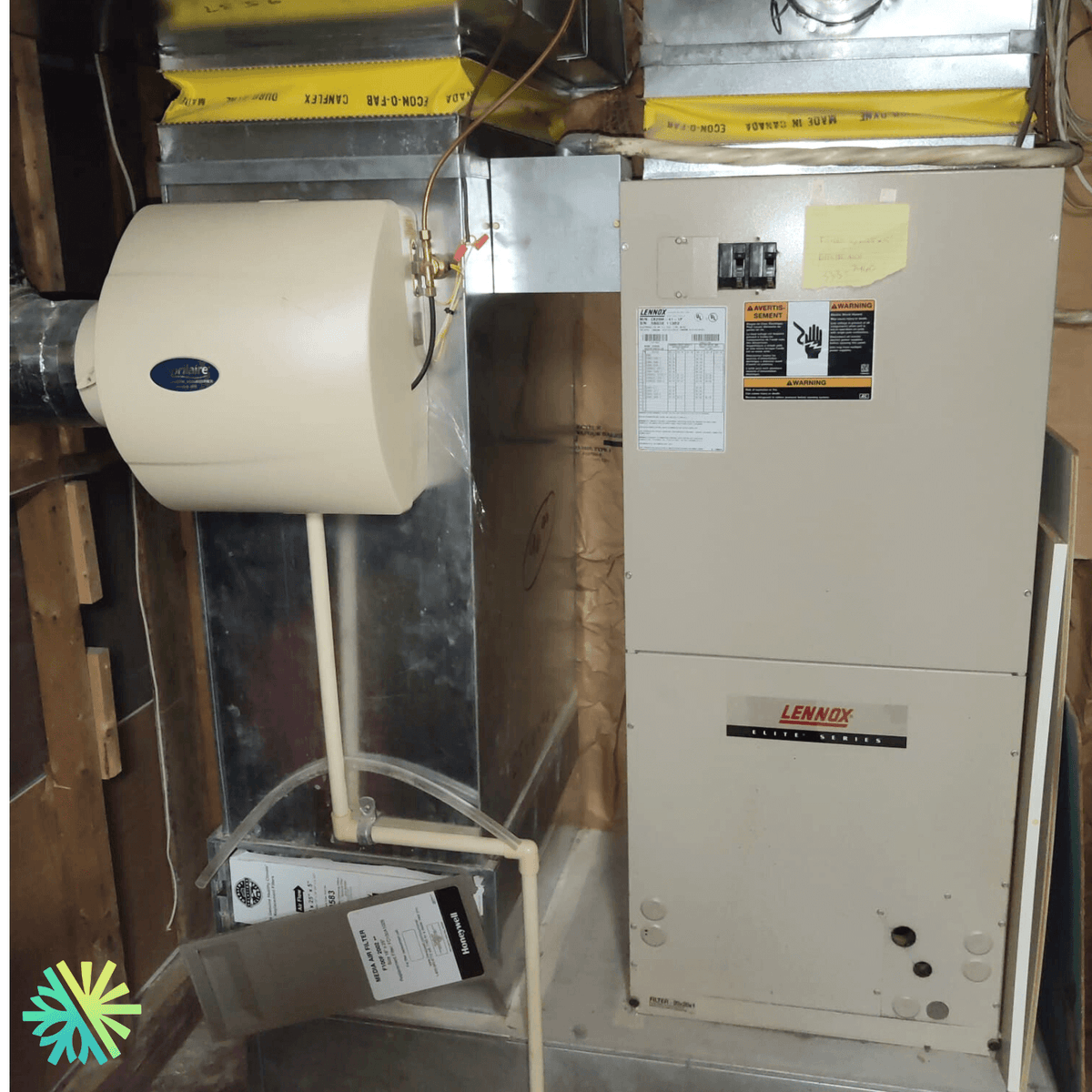 Repair of a Lennox Central System in Pointe-Claire