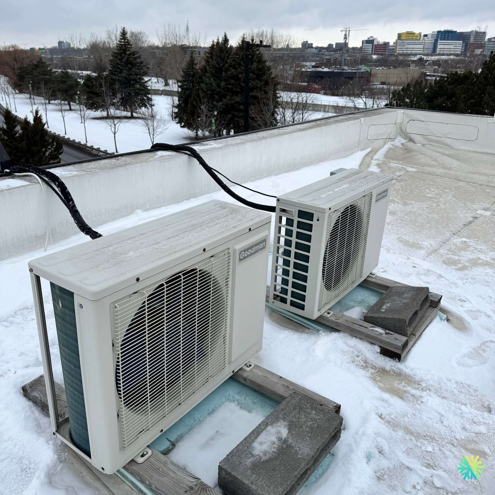 Réparation d’une thermopompe centrale Goodman à Lachine