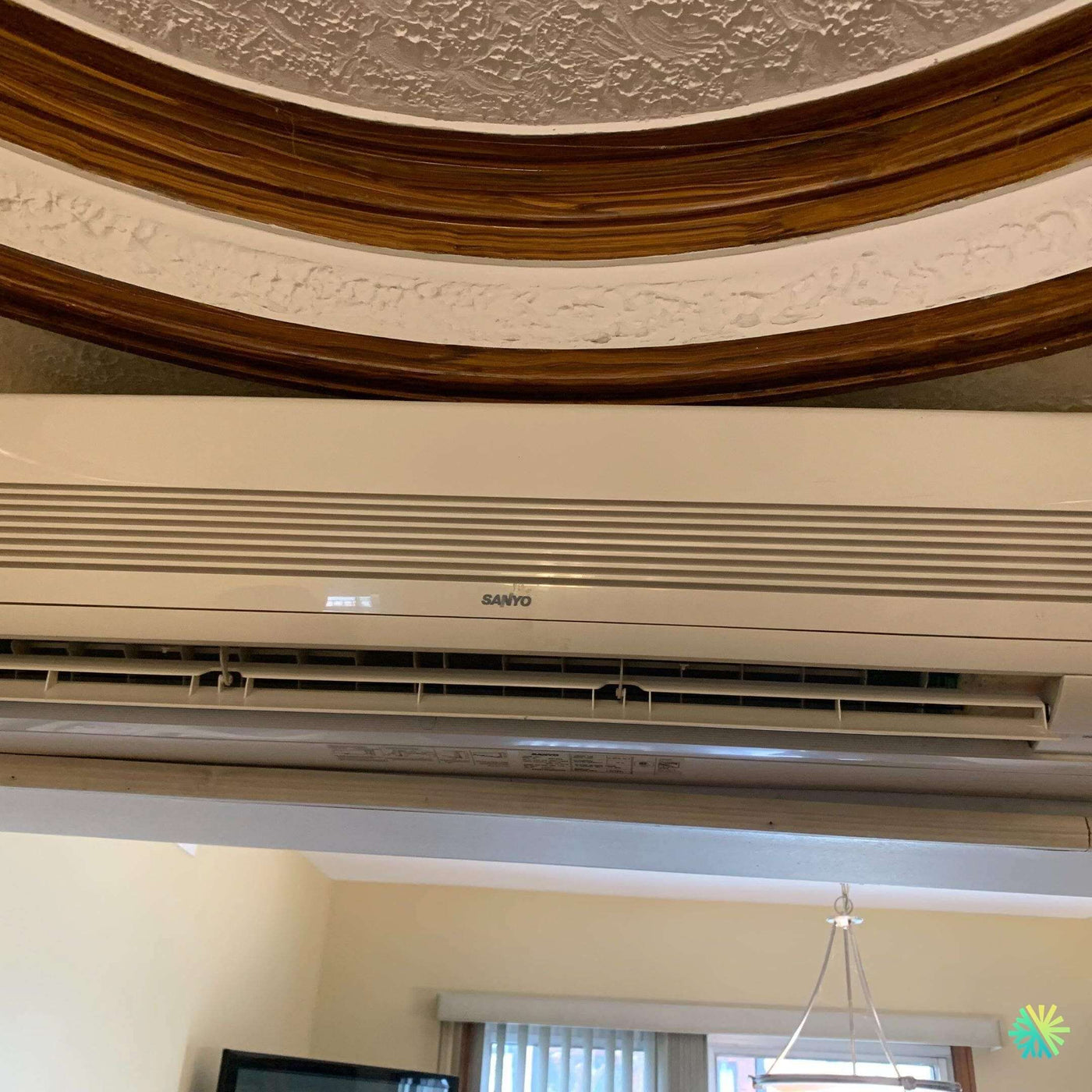 Réparation d’un climatiseur mural Sanyo à Brossard