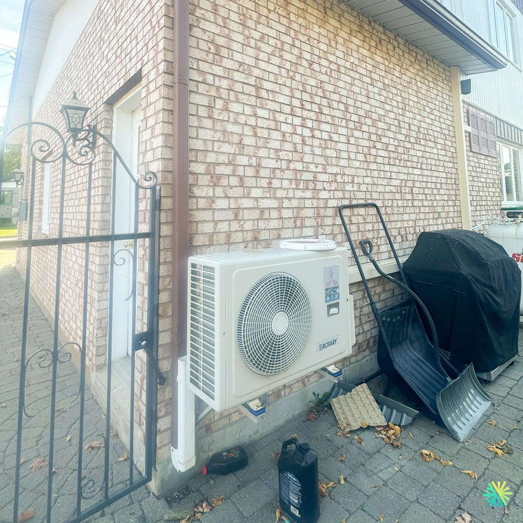 Réparation d’une thermopompe murale Mitsubishi à Laval