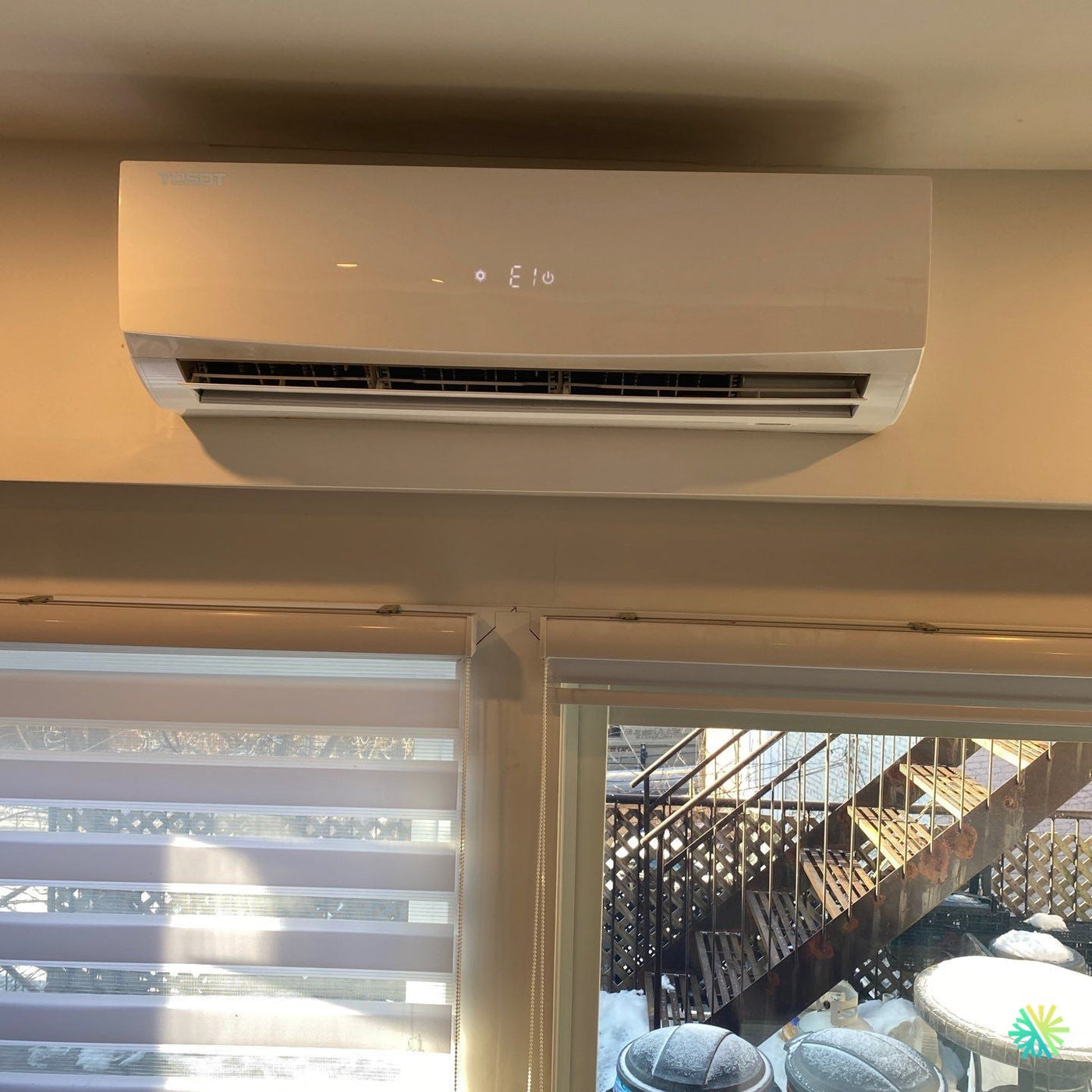 Installation d’une Tosot thermopompe murale à Rosemont–La Petite-Patrie