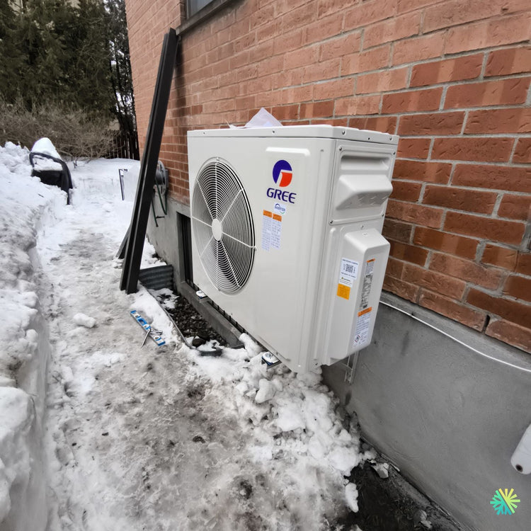 Installation d’une Gree thermopompe murale à Laval