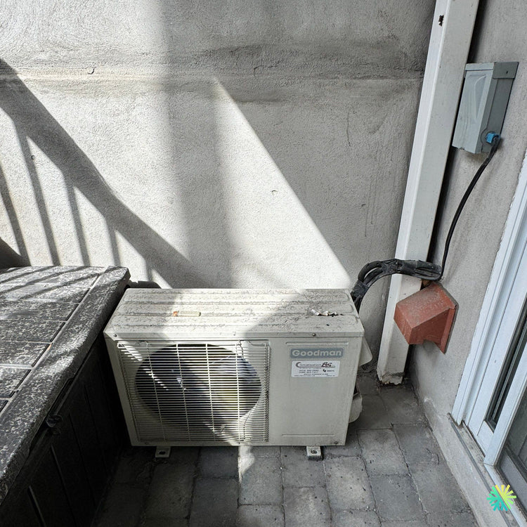 Nettoyage d’une thermopompe centrale Goodman à Ville-Marie