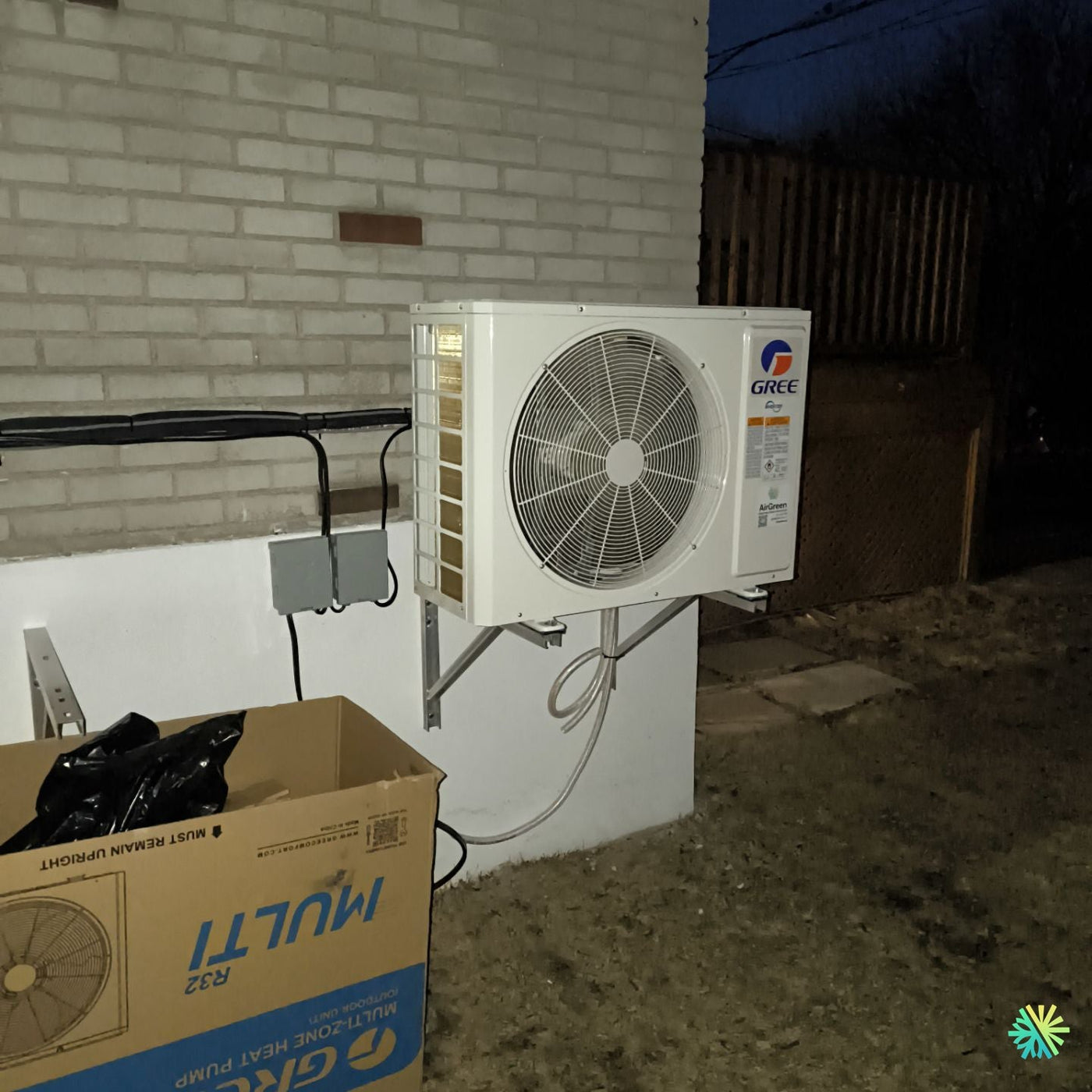 Installation d’une GREE Multi R32 thermopompe MultiZone à Sainte-Dorothée (Laval)