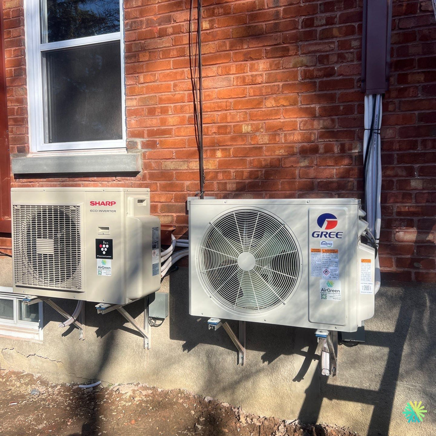 Installation d’une Gree gamme R-32 thermopompe murale à Rosemont–La Petite-Patrie