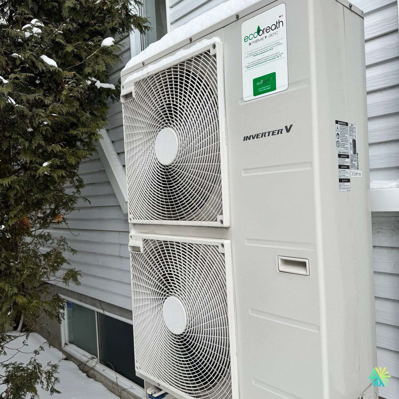 Appel de service pour une thermopompe Ecobreath à Boisbriand