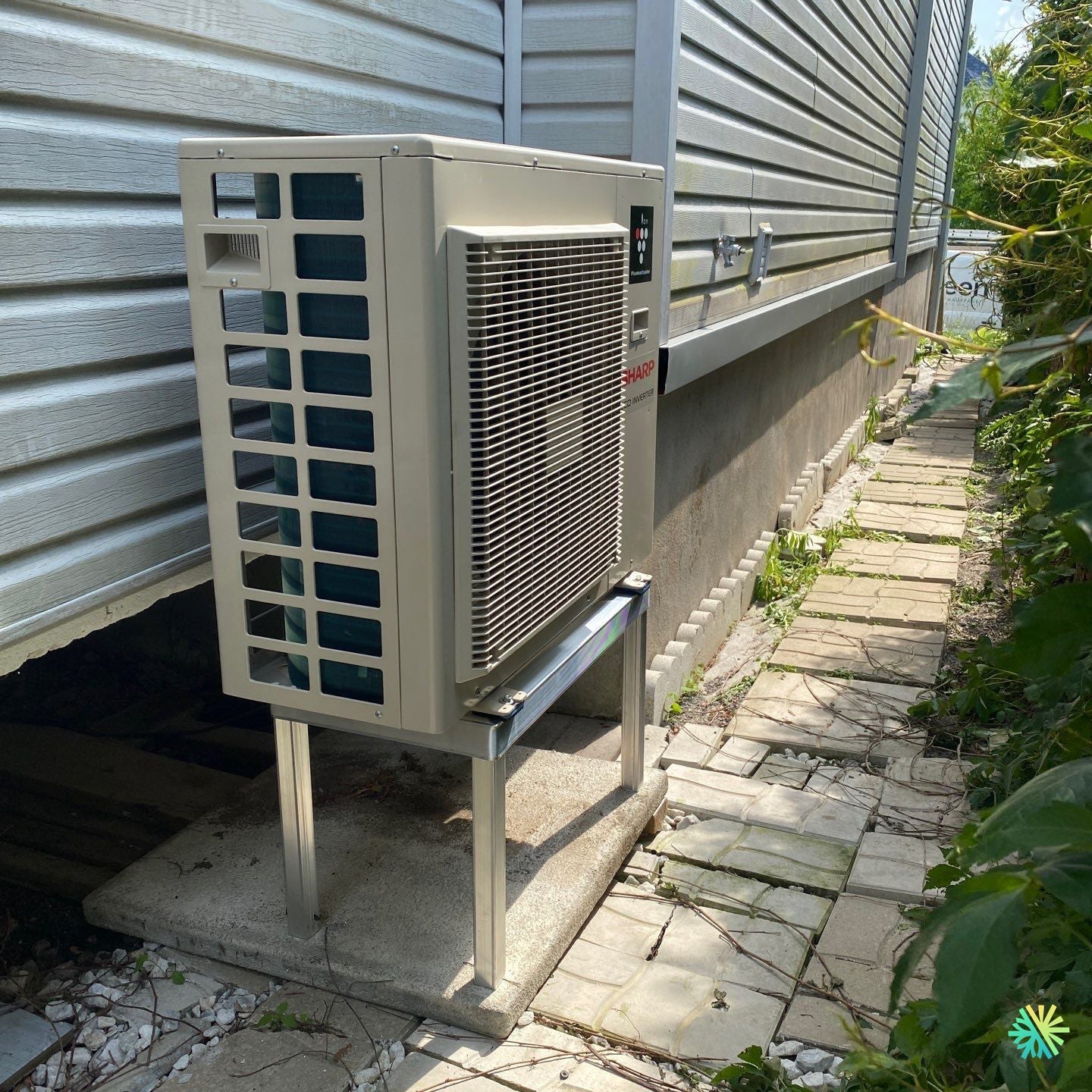 Installation d’une Sharp ZU1 thermopompe murale à Boucherville