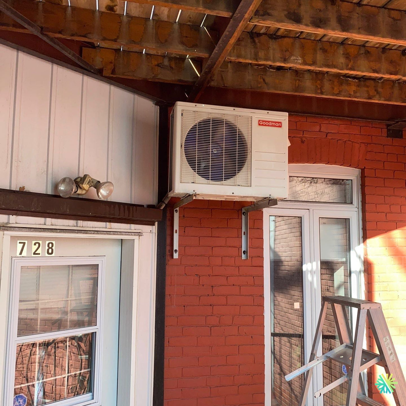 Installation d’une Goodman thermopompe murale à Rosemont–La Petite-Patrie