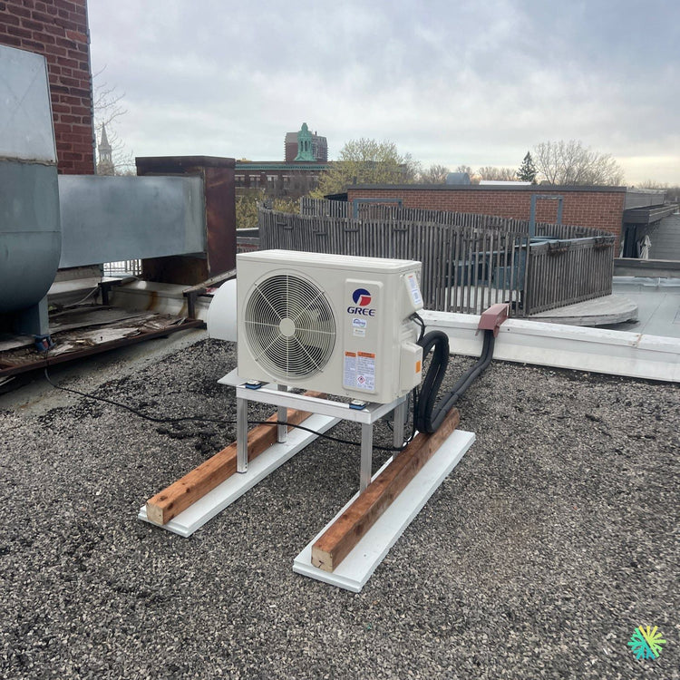 Installation d’une Gree gamme R-32 thermopompe murale à Le Sud-Ouest