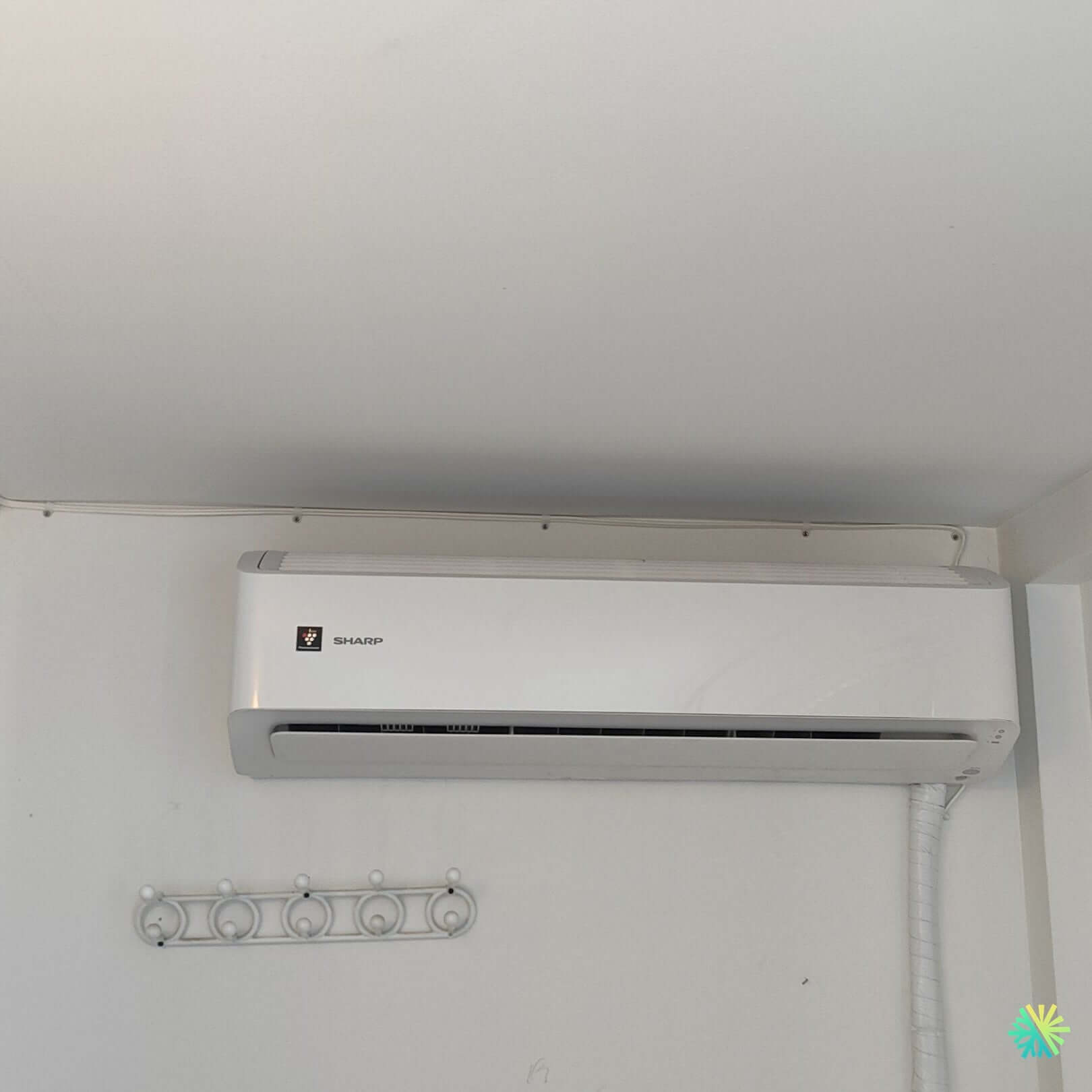 Installation d’une Sharp ZHU1 thermopompe murale à Verdun (Montréal)