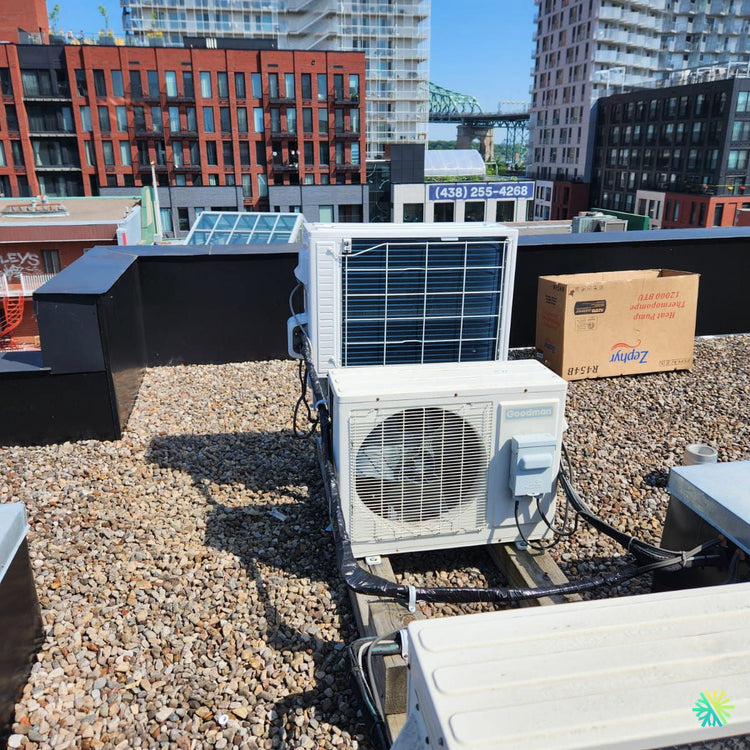 Réparation d’une thermopompe murale Goodman à Ville-Marie