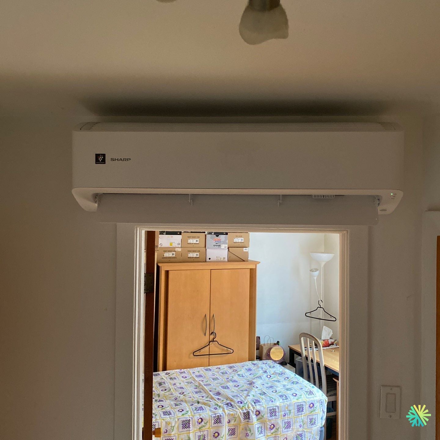 Installation d’une Sharp ZU1 thermopompe murale à Rosemont–La Petite-Patrie