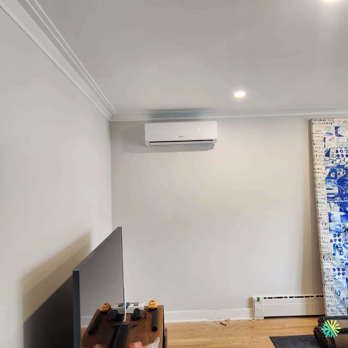 Installation d’une Gree (gamme R32) thermopompe murale à Rosemont–La Petite-Patrie