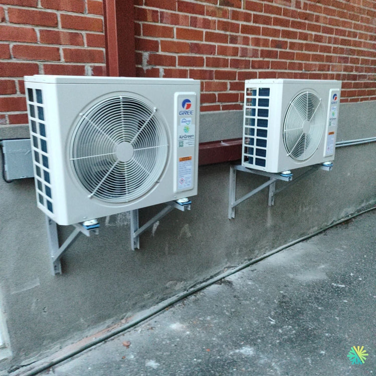 Installation de deux Gree (série R32) Thermopompes Murales à Rosemont–La Petite-Patrie