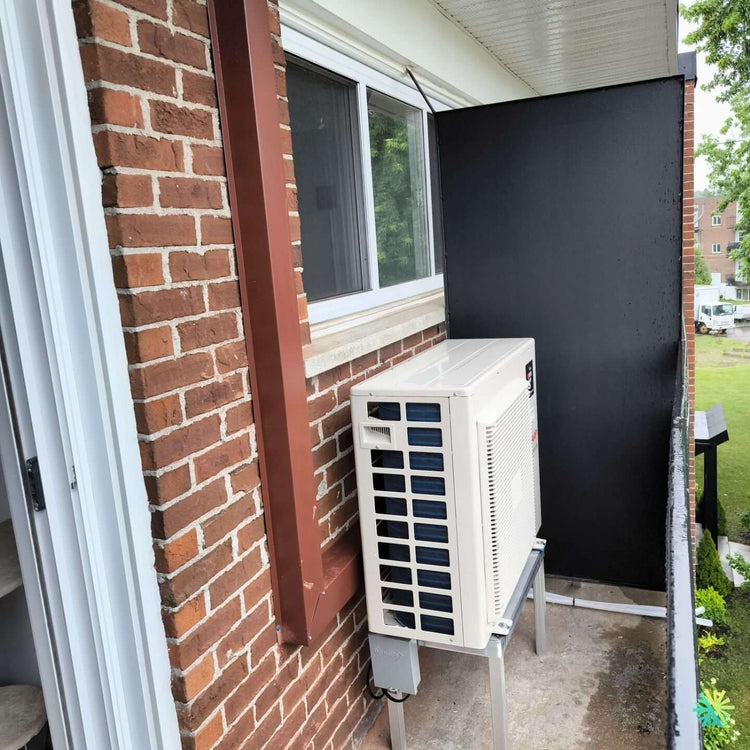 Installation d’une Sharp ZHU1 thermopompe murale à Rosemont–La Petite-Patrie