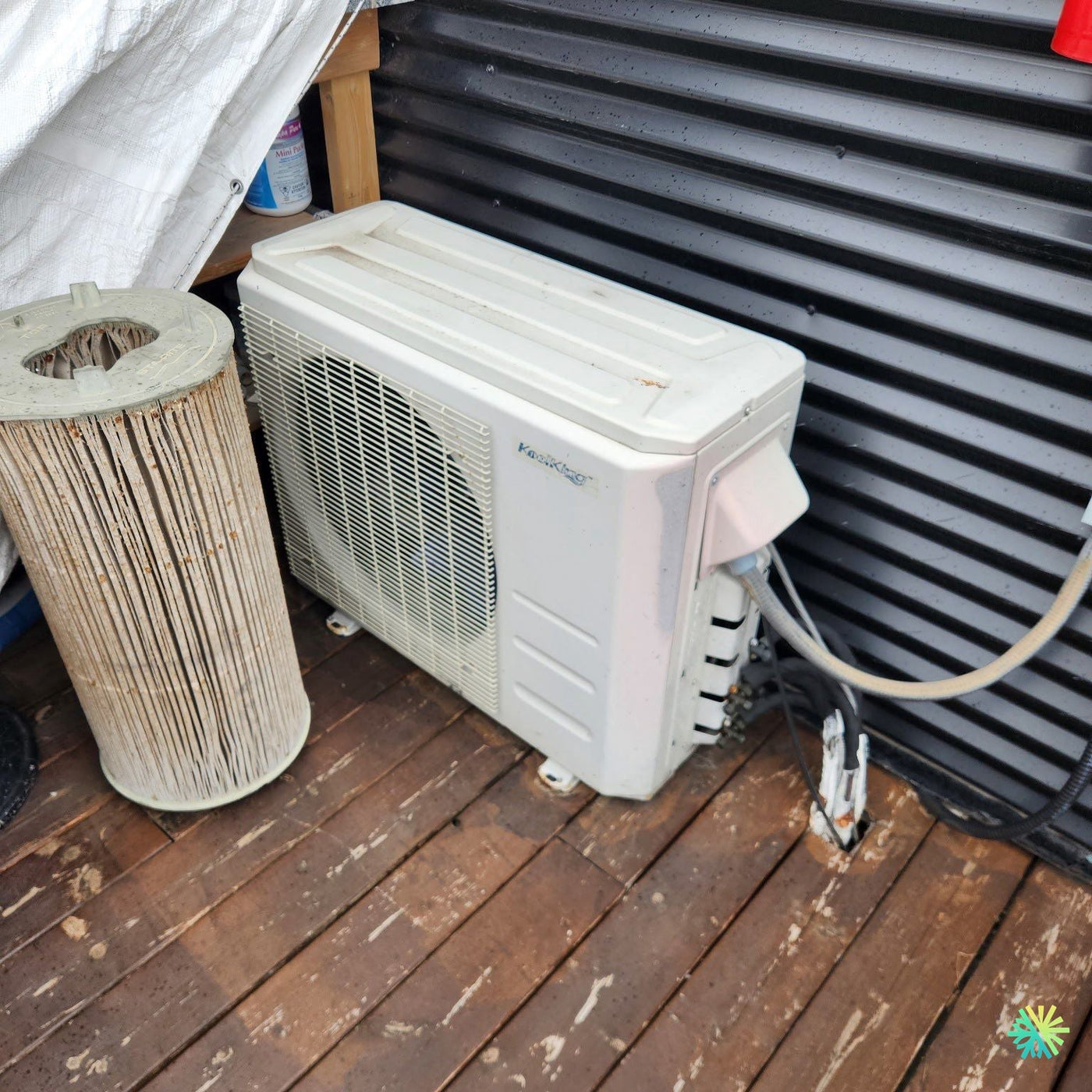 Réparation d’une thermopompe murale KoolKing à Lachine