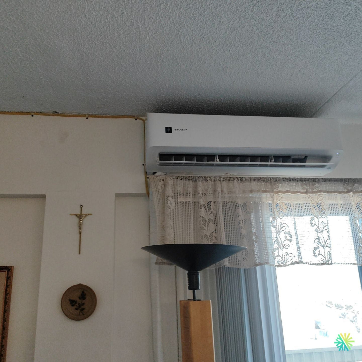 Installation d’une Sharp série ZU1 thermopompe murale à Rosemont–La Petite-Patrie