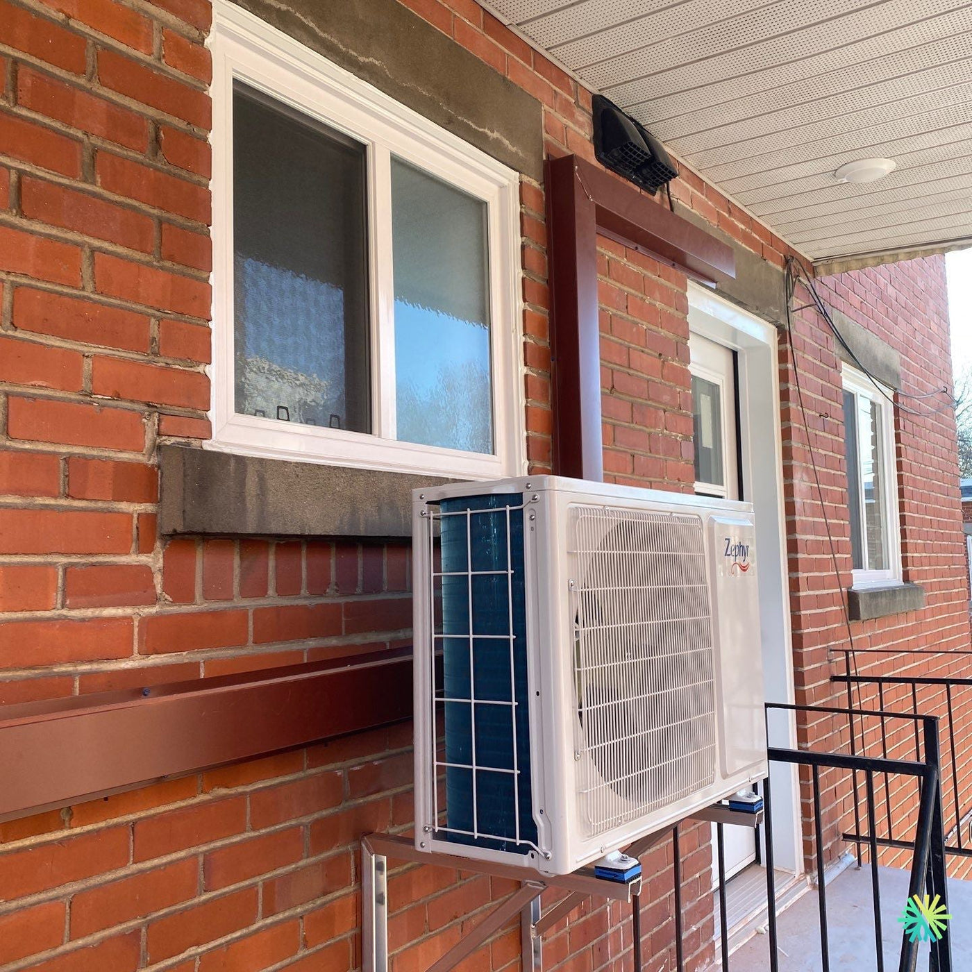 Installation d’une Zephyr Thermopompe murale à Rosemont–La Petite-Patrie