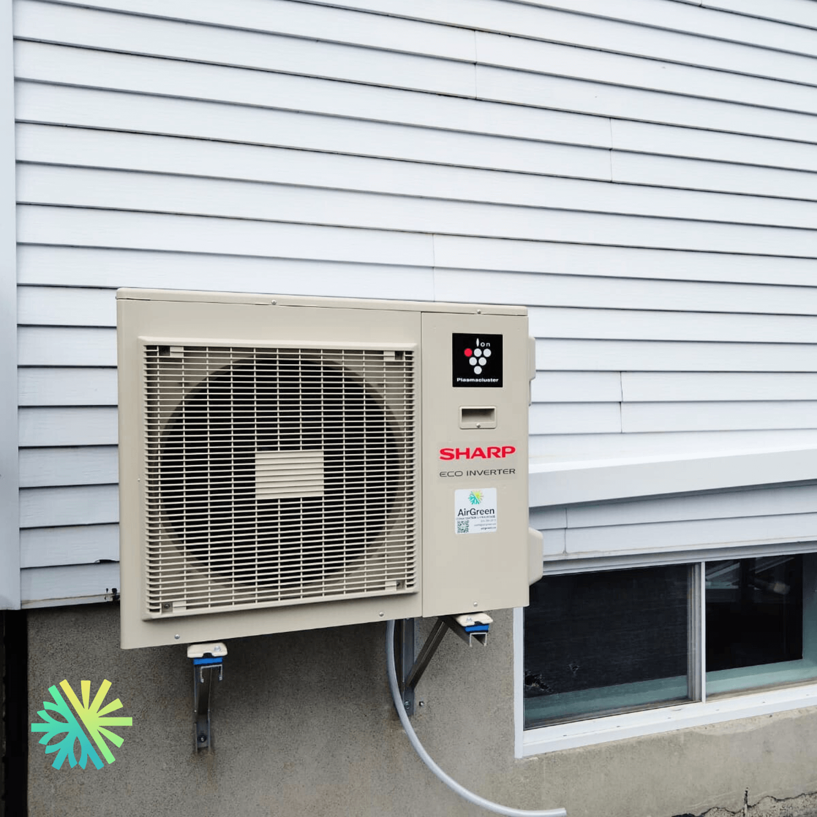 Installation d’une thermopompe murale Sharp ZU1 24 000 BTU : Confort et technologie à Saint-Bruno
