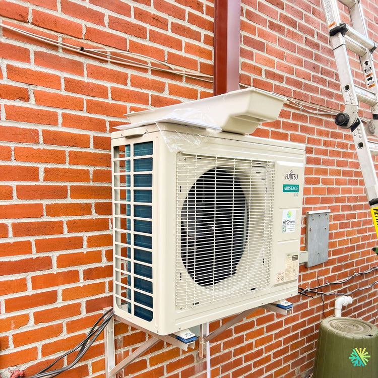Installation d’une thermopompe murale FUJITSU AIRSTAGE ORION XLTH+ à Clarenceville, en Montérégie