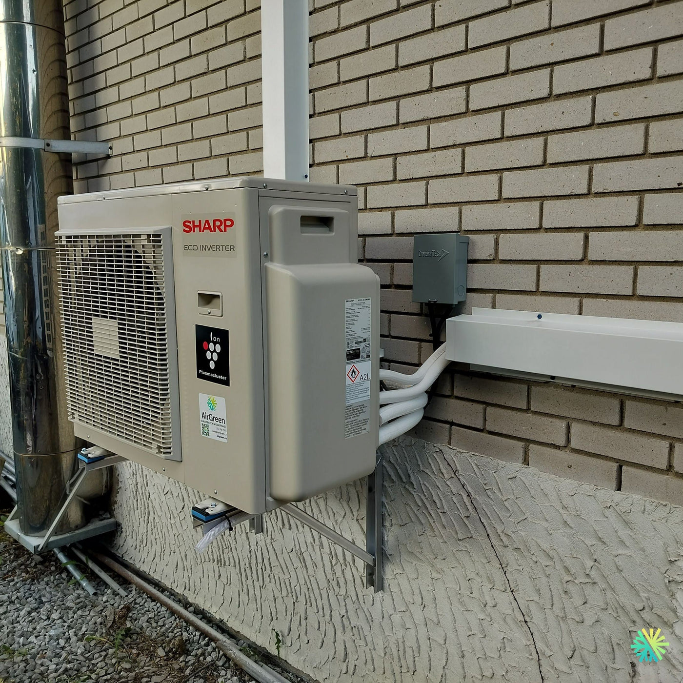 Installation d’une Sharp ZU1 thermopompe murale à Sainte-Thérèse
