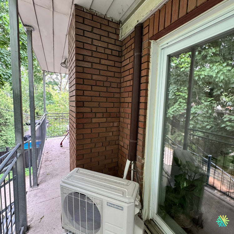 Réparation d’une thermopompe murale Goodman à Côte-des-Neiges