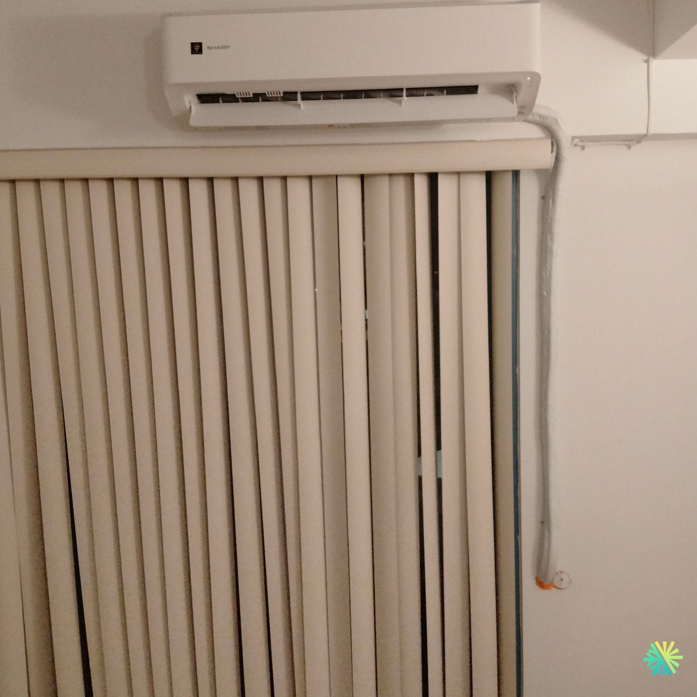 Installation d’une Sharp ZU1 thermopompe murale à Côte-des-Neiges–Notre-Dame-de-Grâce