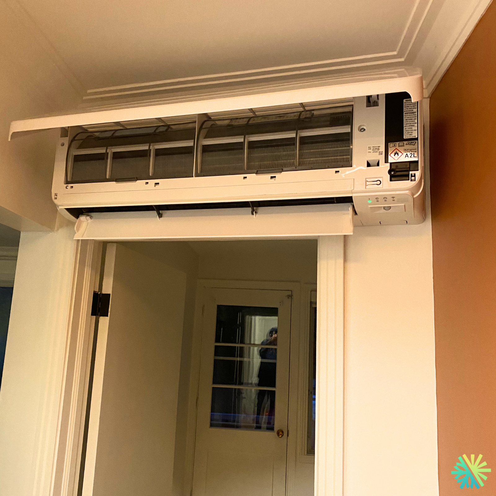 Installation d’une thermopompe murale Fujitsu au Plateau-Mont-Royal