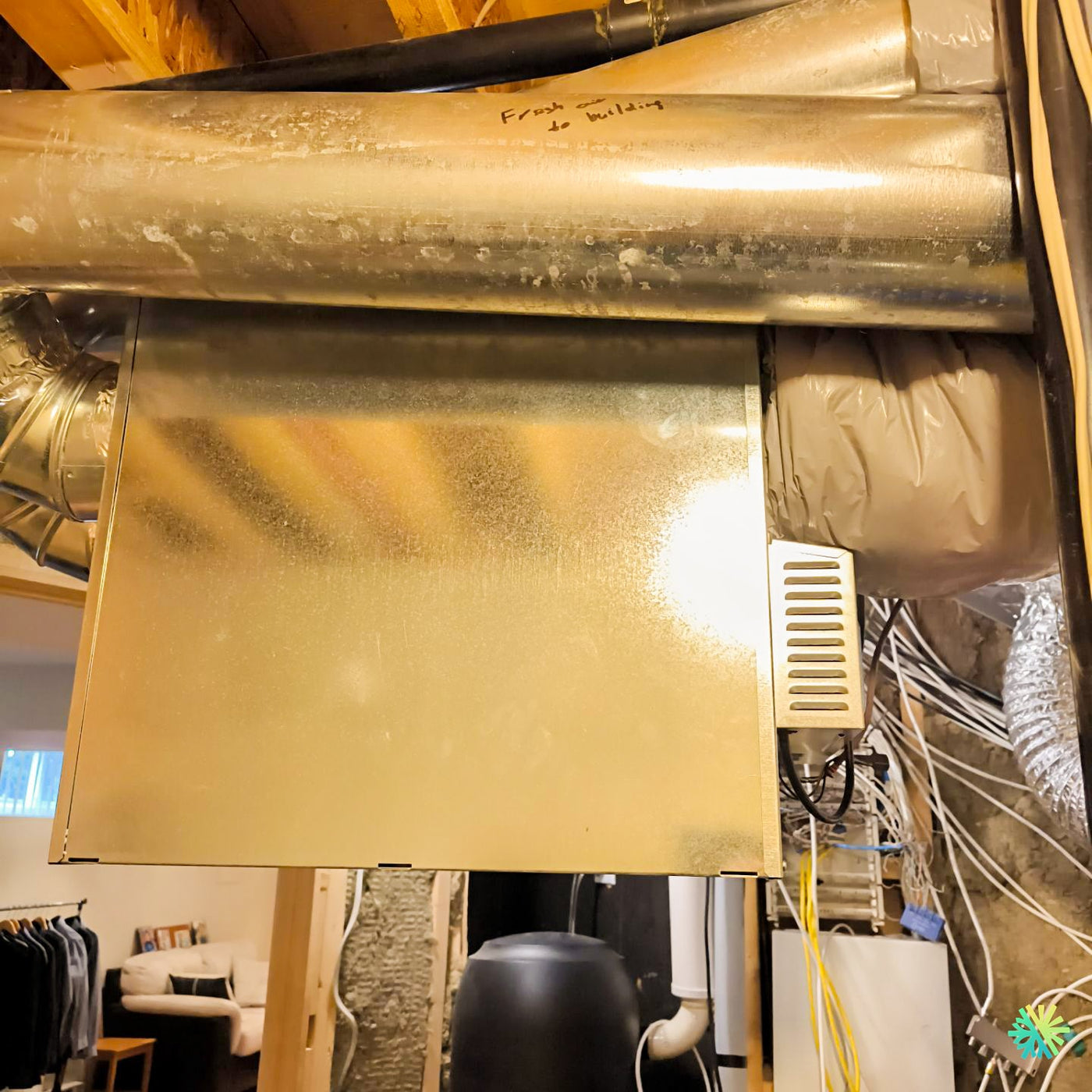 Pourquoi votre sous-sol est un piège à moisissures et comment un échangeur d'air peut vous sauver